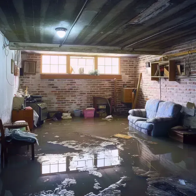 Flooded Basement Cleanup in Middletown, CA